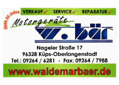 MOTORGERÄTE W. BÄR